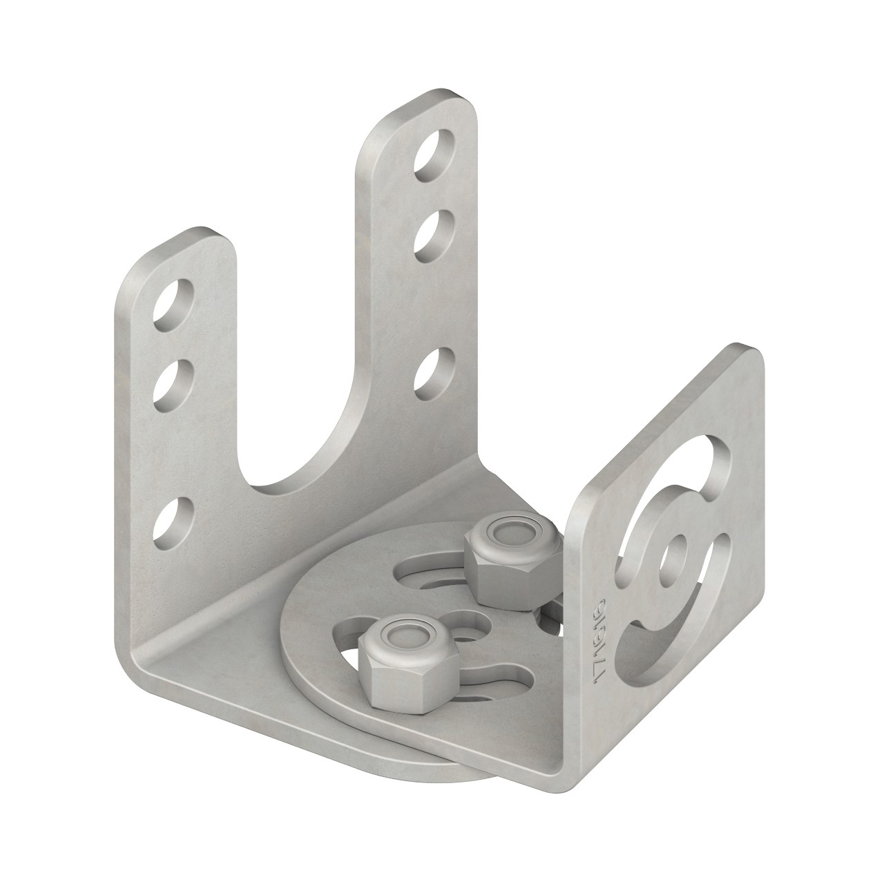 Banner Engineering Mounting Bracket; for WLC60 LED strip lights; right angle; swivel